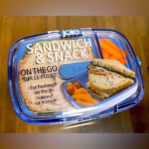 Joie Sandwich & Snack On The Go Lunch box-Blue